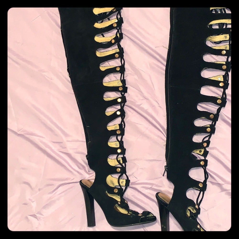Stylish over the knee boots